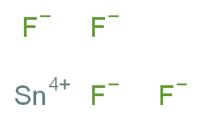 Tin tetrafluoride_分子结构_CAS_7783-62-2)