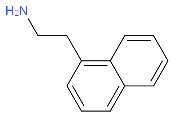 2-(1-naphthyl)ethanamine_分子结构_CAS_104033-62-7)