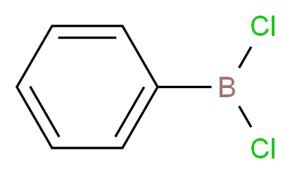 dichloro(phenyl)borane_分子结构_CAS_873-51-8