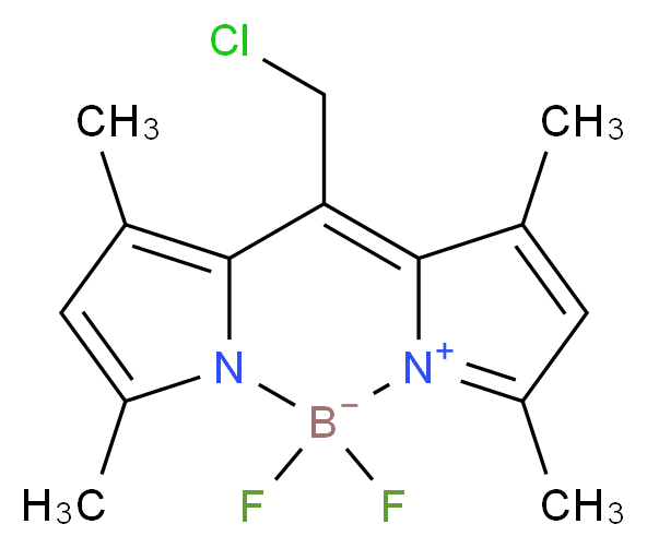 Bodipy 8-Chloromethane_分子结构_CAS_208462-25-3)