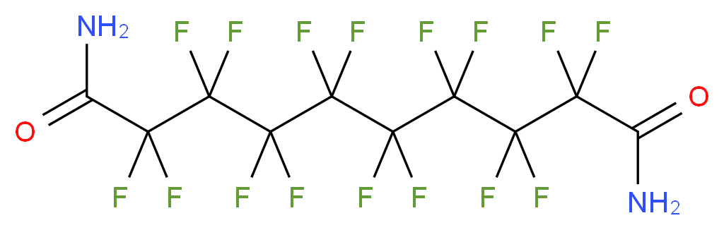 hexadecafluorodecanediamide_分子结构_CAS_307-77-7