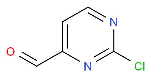 2-chloropyrimidine-4-carbaldehyde_分子结构_CAS_944901-22-8