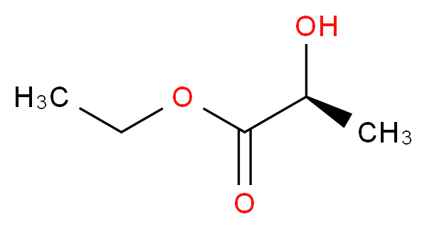 L-LACTIC ACID ETHYL ESTER_分子结构_CAS_687-47-8)