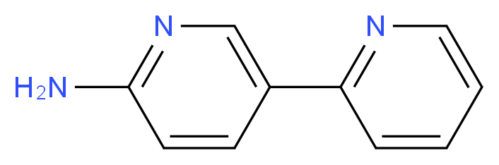 5-(pyridin-2-yl)pyridin-2-amine_分子结构_CAS_)