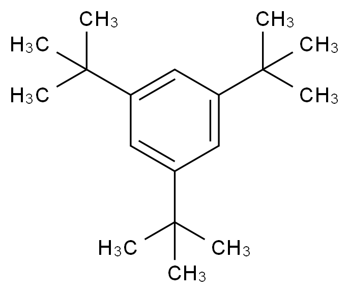 1,3,5-Tris(tert-butyl)benzene_分子结构_CAS_1460-02-2)