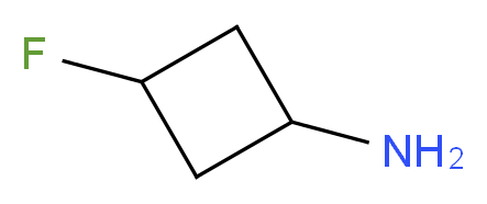 3-fluorocyclobutan-1-amine_分子结构_CAS_1234616-60-4