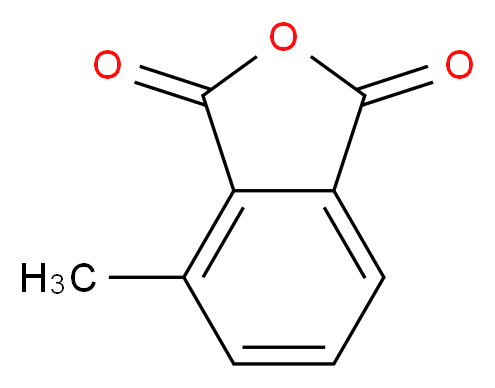 3-甲基邻苯二甲酸酐_分子结构_CAS_4792-30-7)