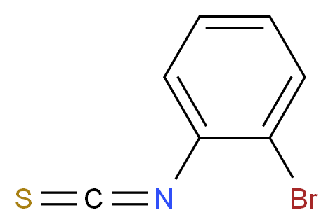 2-溴苯基 异硫氰酸酯_分子结构_CAS_13037-60-0)