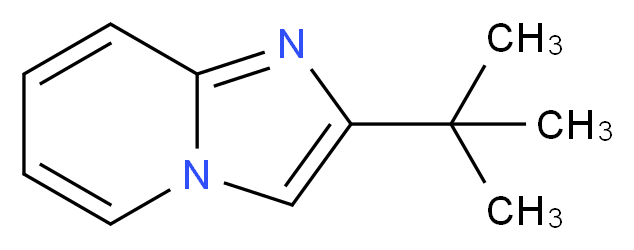 2-tert-butylimidazo[1,2-a]pyridine_分子结构_CAS_406207-65-6