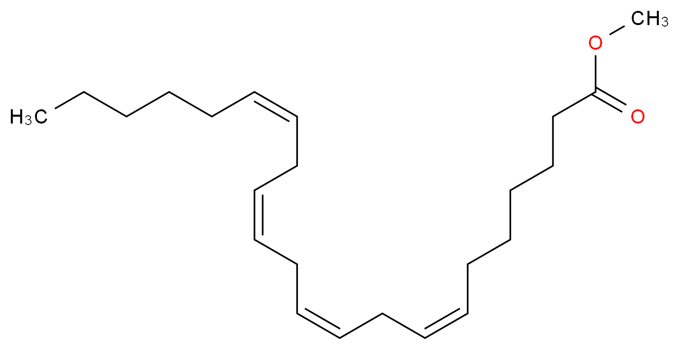 cis-7,10,13,16-Docosatetraenoic acid methyl ester_分子结构_CAS_13487-42-8)