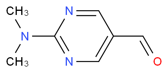 2-Dimethylamino-pyrimidine-5-carbaldehyde_分子结构_CAS_55551-49-0)