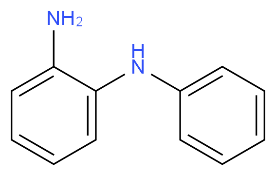 N-苯基-o-苯二胺_分子结构_CAS_534-85-0)