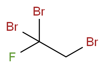 1,1,2-tribromo-1-fluoroethane_分子结构_CAS_420-88-2