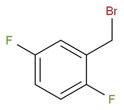 2,5-二氟溴苄_分子结构_CAS_85117-99-3)