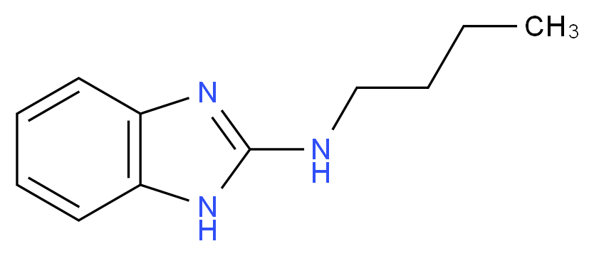 N-butyl-1H-1,3-benzodiazol-2-amine_分子结构_CAS_51314-51-3