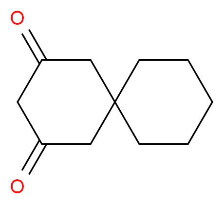 spiro[5.5]undecane-2,4-dione_分子结构_CAS_1481-99-8