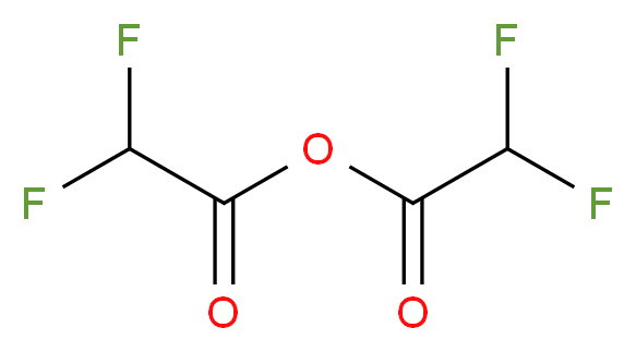 Difluoroacetic anhydride_分子结构_CAS_401-67-2)