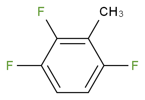 1,2,4-Trifluoro-3-methylbenzene_分子结构_CAS_2077-46-5)