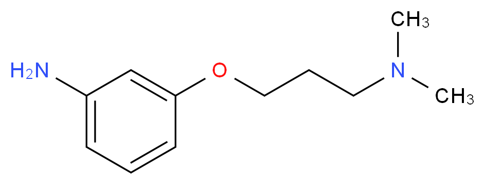 3-[3-(dimethylamino)propoxy]aniline_分子结构_CAS_)