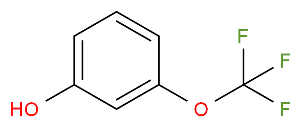 3-(Trifluoromethoxy)phenol_分子结构_CAS_827-99-6)