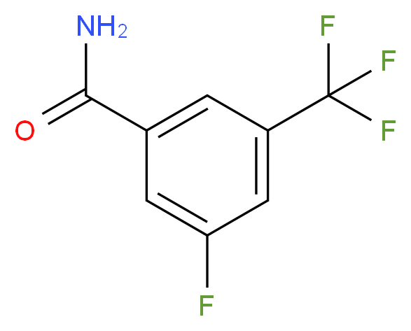 3-Fluoro-5-(trifluoromethyl)benzamide_分子结构_CAS_207986-20-7)