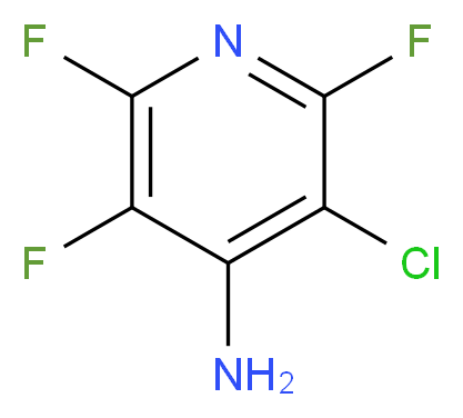 4-Amino-3-chloro-2,5,6-trifluoropyridine_分子结构_CAS_2693-57-4)