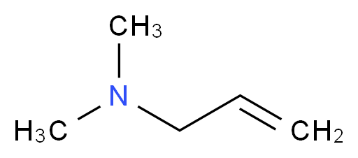 dimethyl(prop-2-en-1-yl)amine_分子结构_CAS_2155-94-4