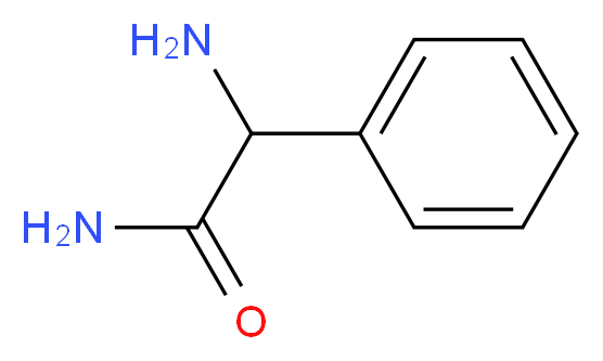 2-amino-2-phenylacetamide_分子结构_CAS_)