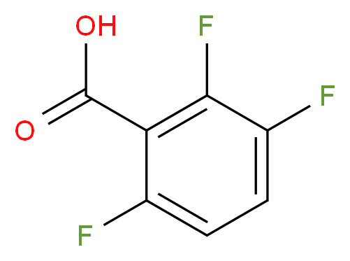 2,3,6-Trifluorobenzoic acid_分子结构_CAS_2358-29-4)