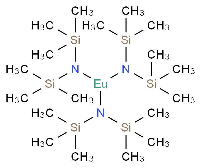 三[N,N-双(三甲基硅烷)胺]铕(III)_分子结构_CAS_35789-02-7)