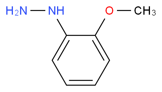 (2-methoxyphenyl)hydrazine_分子结构_CAS_18312-46-4