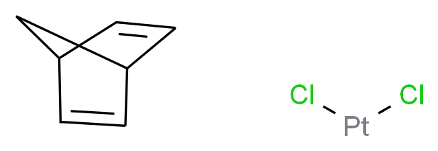 二氯(降冰片二烯)铂(II)_分子结构_CAS_12152-26-0)