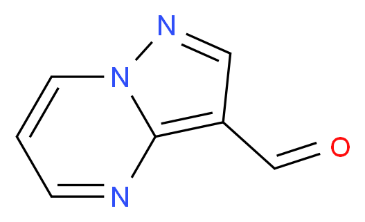 Pyrazolo[1,5-a]pyrimidine-3-carbaldehyde_分子结构_CAS_879072-59-0)