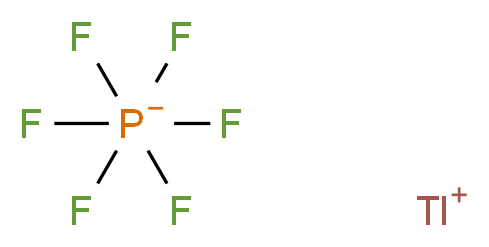 六氟(V)磷酸铊(I)_分子结构_CAS_60969-19-9)