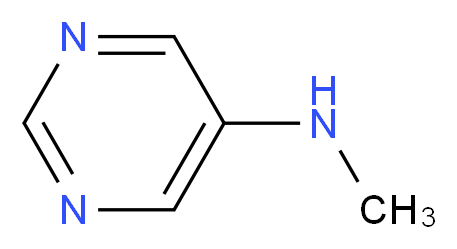 5-PYRIMIDINAMINE, N-METHYL-_分子结构_CAS_40492-24-8)