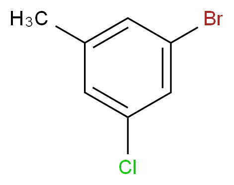 1-Bromo-3-chloro-5-methylbenzene_分子结构_CAS_329944-72-1)