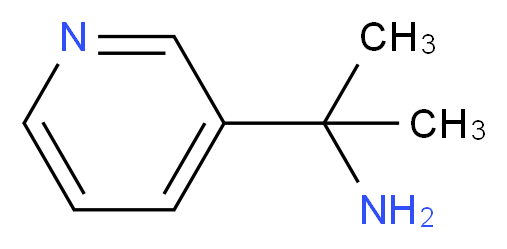 2-(Pyridin-3-yl)propan-2-amine_分子结构_CAS_99980-40-2)