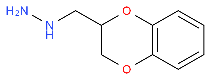 (2,3-dihydro-1,4-benzodioxin-2-ylmethyl)hydrazine_分子结构_CAS_1618-03-7)