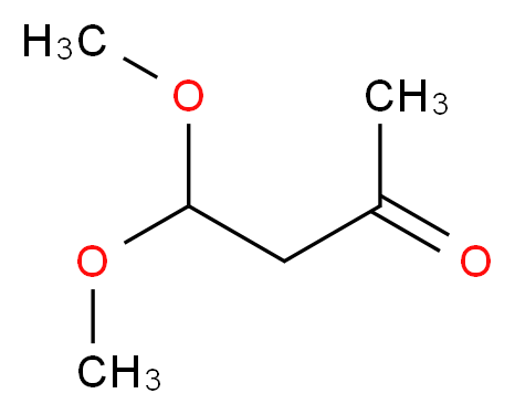 ACETYLACETALDEHYDE DIMETHYLACETAL_分子结构_CAS_5436-21-5)