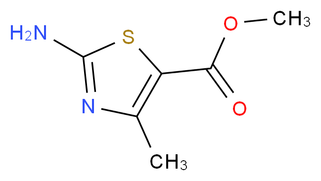 Methyl 2-amino-4-methylthiazole-5-carboxylate_分子结构_CAS_)