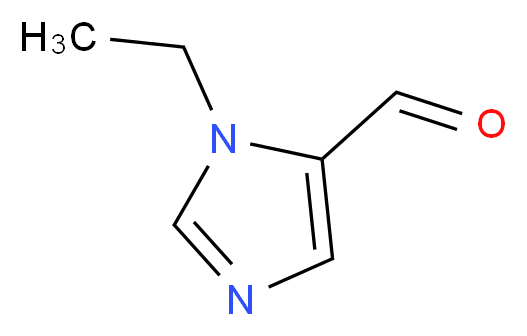 1-ethyl-1H-imidazole-5-carbaldehyde_分子结构_CAS_842972-42-3