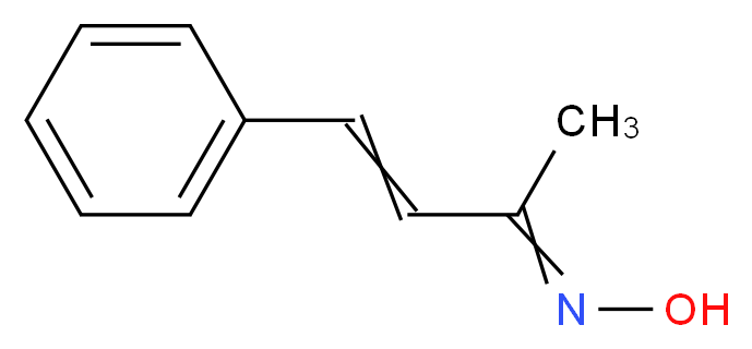 4-phenylbut-3-en-2-one oxime_分子结构_CAS_2887-98-1)