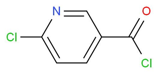 6-chloropyridine-3-carbonyl chloride_分子结构_CAS_58757-38-3