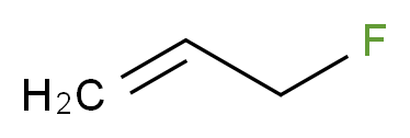 3-Fluoroprop-1-ene 97%_分子结构_CAS_818-92-8)