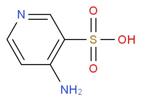 4-AMINOPYRIDINE-3-SULFONIC ACID_分子结构_CAS_29452-57-1)