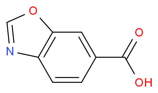 1,3-benzoxazole-6-carboxylic acid_分子结构_CAS_154235-77-5