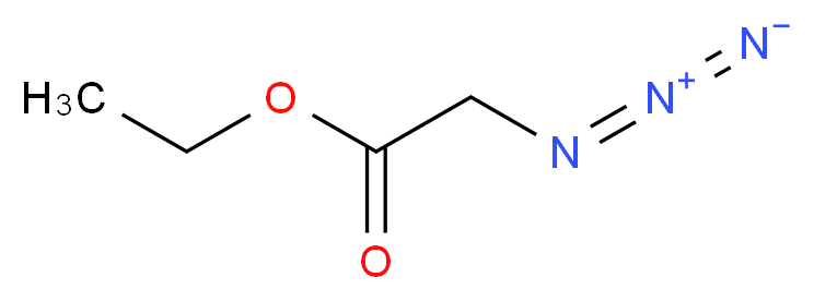 ethyl 2-azidoacetate_分子结构_CAS_)