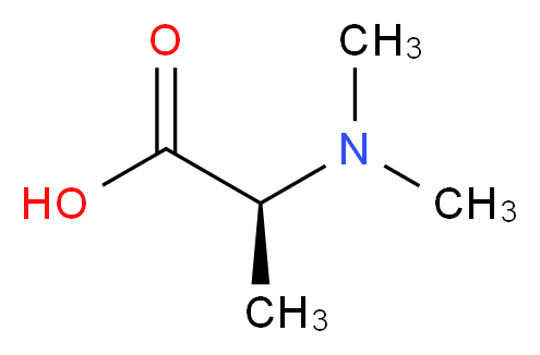 (S)-2-(DiMethylaMino)propanoic acid_分子结构_CAS_157431-09-9)