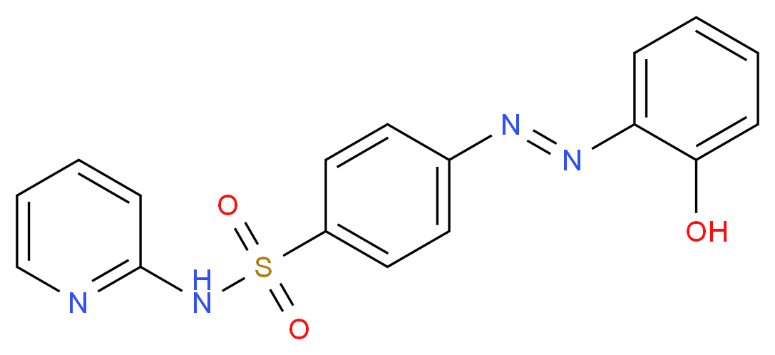 2-[[4-(2-Pyridylsulfamoyl)phenyl]azo]hydroxybenzene(Sulfasalazine Impurity D)_分子结构_CAS_66364-70-3)