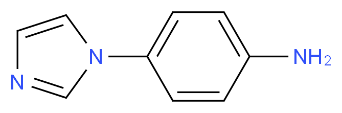 4-(1H-Imidazol-1-yl)aniline_分子结构_CAS_2221-00-3)